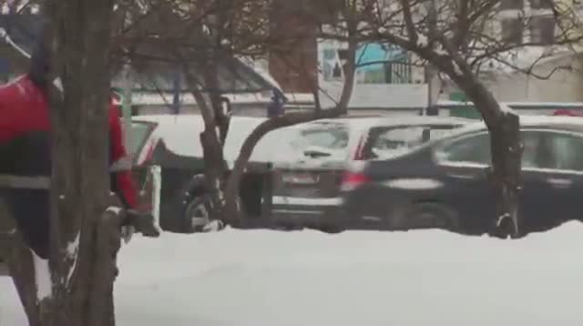 Watch Heavy Snowfall Causes Mayhem in Europe Video