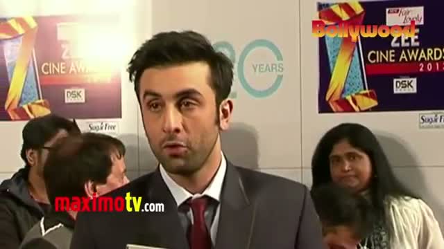 Watch Ranbir Kapoor Interview at ZEE CINE Awards 2013 in Mumbai Video