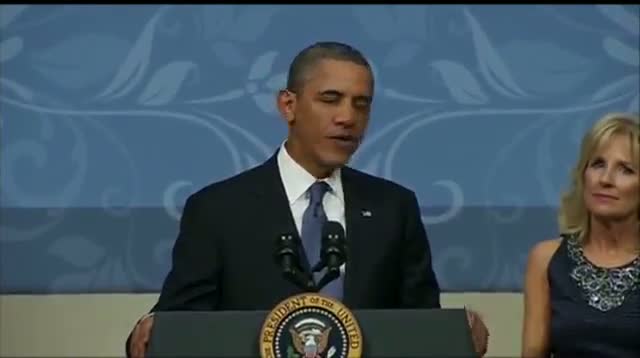 Watch Obama: Inauguration Celebrates US, Not Election Video
