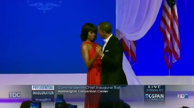 Watch Barack and Michelle Dance at the Inaugural Ball Video