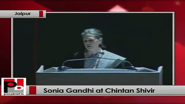 Watch Sonia Gandhi at Congress' Chintan Shivir: We have a proven record of accomplishment Video