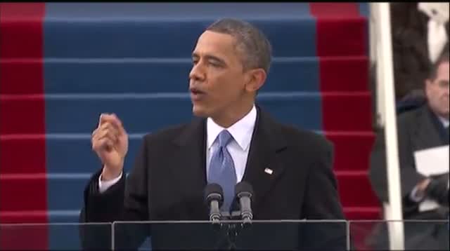 Watch Obama Renews Oath for 2nd Term Video