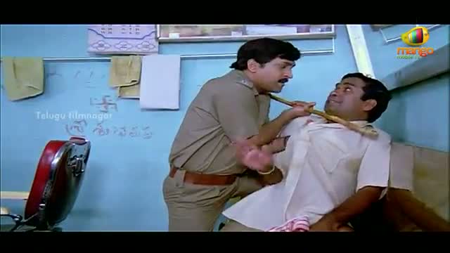 Watch Mondi Mogudu Penki Pellam Scenes - Brahmanandam comedy in the hair salon - Suman, Vijayashanti - Telugu Cinema Movies Video