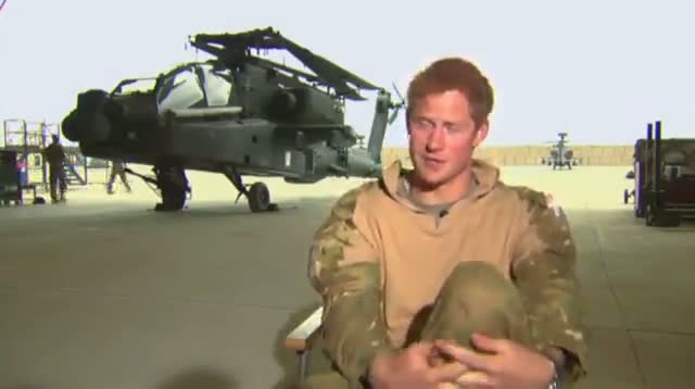 Watch Harry: 'Too Much Army, Not Enough Prince' Video