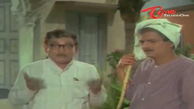Watch Naga Bhushanam Hilarious Scene With Allu Ramalingaiah - Telugu Cinema Movies Video