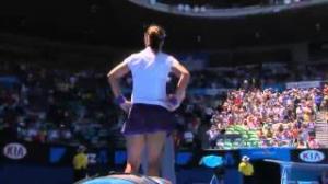 Watch Li Na's Serve Shocker - Australian Open 2013 Video