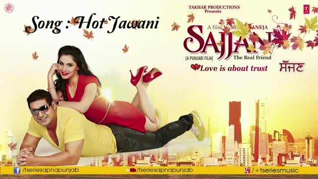 Watch Hot Jawani Song (Audio) K.S.Makhan & Simran Sachdeva || Sajjan Movie Video