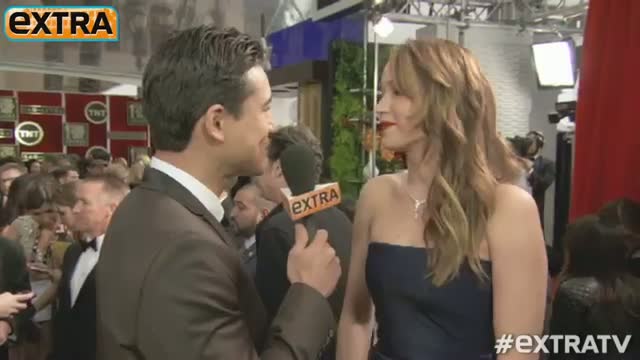 Watch 2013 SAG Awards: Jennifer Lawrence Getting Over 'Pneumonia' Video