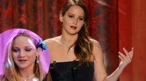 Watch Jennifer Lawrence Wins 2013 SAG Award Speech Video