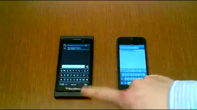 Watch BlackBerry 10 vs iPhone 5 - BB10 Beats iPhone 5 in Browser Face-Off! Video