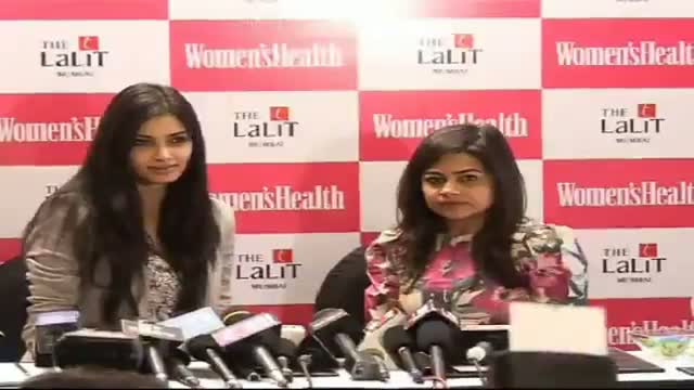 Watch Diana Penty on cover and launch of women's Health Magazine Video