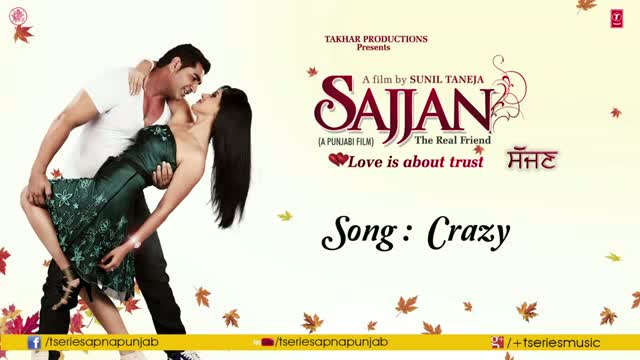 Watch Crazy Song - K.S.Makhan & Simran Sachdeva - Sajjan Movie Video