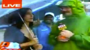 Watch Drunk Girl in Baltimore During Hurricane Irene Video