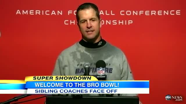 Watch Super Bowl 2013 Baltimore Ravens Vs San Francisco 49ers: Harbaugh Brothers' Sibling Rivalry Video