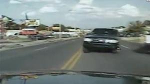 Watch Drunk Driver Crashes Head on Into a Cop Car Video