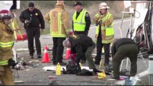 Watch Bus in Calif. Crash Cited for Brake Problems Video