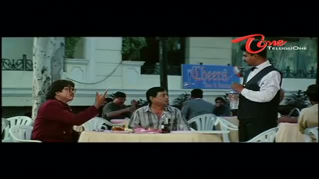 Watch Telugu Comedy Scene From Rajendra Prasad's Andagadu Movie - M S Narayana Fire On Server In Bar - Telugu Cinema Movies Video