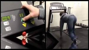 Watch Another Genius Using A Treadmill Video