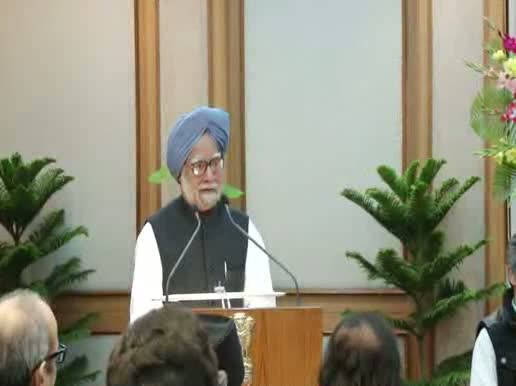 Watch The Prime Minister, Dr. Manmohan Singh addressing at the release of the commemorative coins for Silver Jubilee of Mata Vaishno Devi Shrine Board, in New Delhi on January 31, 2013. Video