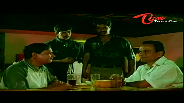Watch Telugu Comedy Scene From 9 Nelalu Movie - Bar Comedy Scene Between L B Sriram & M S Narayana - Telugu Cinema Movies Video