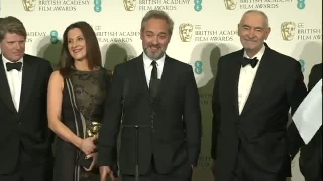 Watch BAFTAs 2013: Sam Mendes talks about making another Bond movie following Skyfall win at BAFTAs Video