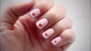 Watch Cute Valentine's Day Nail Tutorial Video
