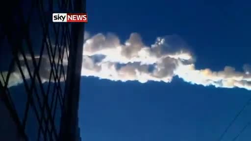 Watch Meteor Hits Russia: 5 Hundreds people Hurt Video
