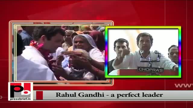 Watch Rahul Gandhi -- a leader who always insists for inclusive growth Video