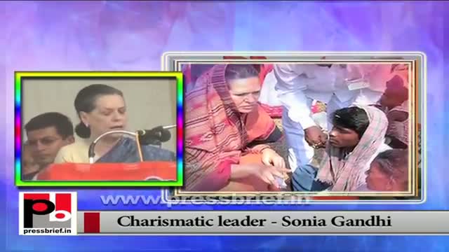 Watch Sonia Gandhi -- a true leader who always fought for the welfare of the common people Video