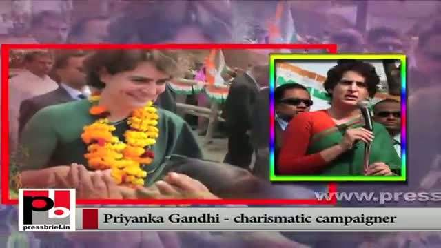Watch Priyanka Gandhi Vadra - the energetic, charismatic campaigner Video