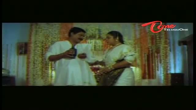 Watch Telugu Comedy Scene From Pandaga Movie - First Night Scene Between Tanikella Bharani & Srilakshmi - Telugu Cinema Movies Video