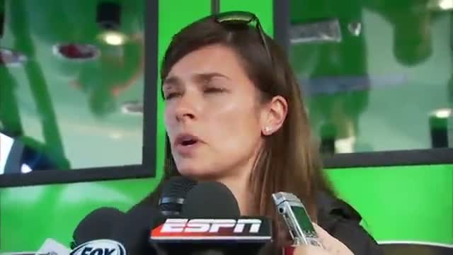 Watch Danica Patrick stars on, off Track after Historic Day Video