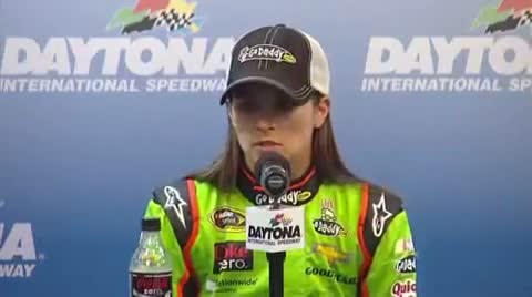 Watch Danica Patrick: First Woman To Win Nascar Pole Video
