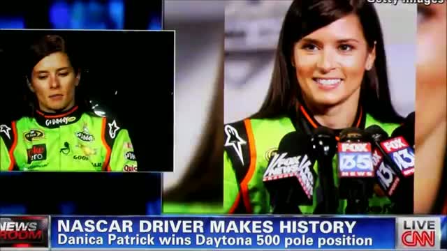 Watch Danica Patrick makes history in Daytona Video