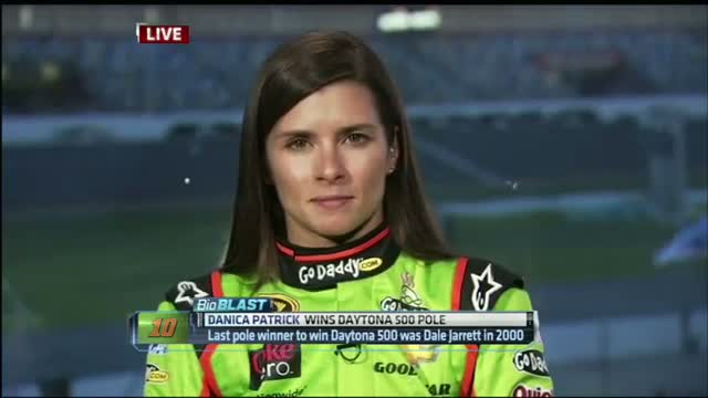 Watch Danica Patrick Makes History Video