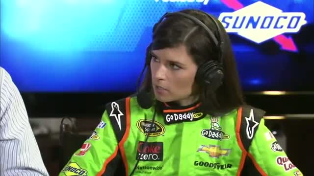 Watch Danica Patrick gives interviewer a hard time Video
