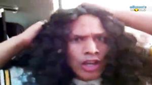 Watch Troy Polamalu Gets His Hair Cut Video