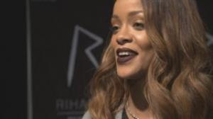 Watch London Fashion Week 2013: Rihanna on her River Island collection Video