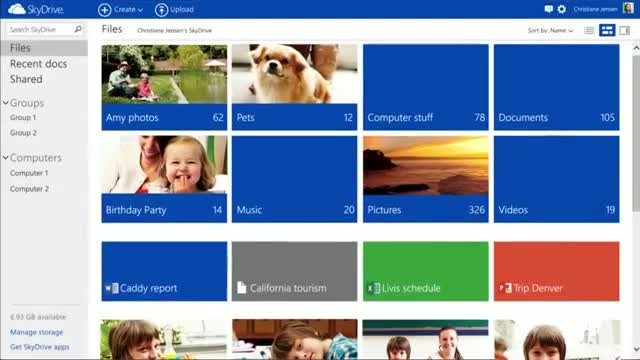 Watch MS Outlook - Office and SkyDrive Video
