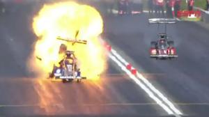 Watch Dragster Driver Antron Brown Survives Horrific Crash Video
