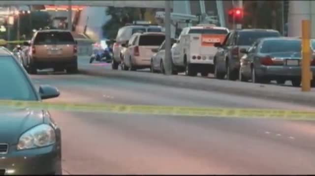 Watch Police: Gunfight Causes Deadly Vegas Crash Video