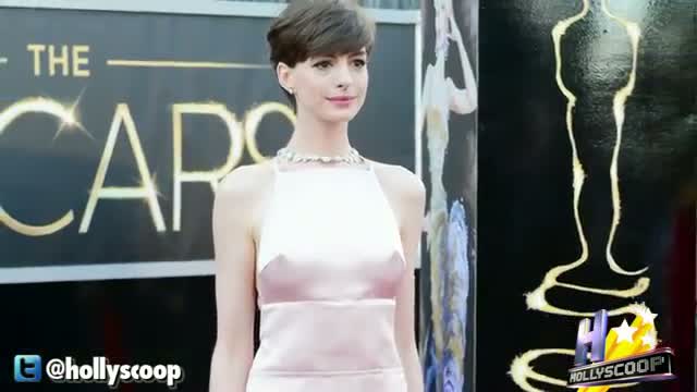 Watch Anne Hathaway's Disappointing Look At 2013 Oscars Video