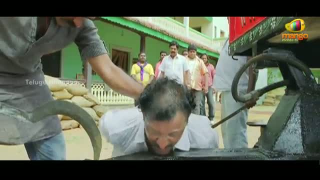 Watch Devaraya Movie Scenes - Land Mafia murdering an official - Shadow Srikanth, Meenakshi Dixit - Telugu Cinema Movies Video