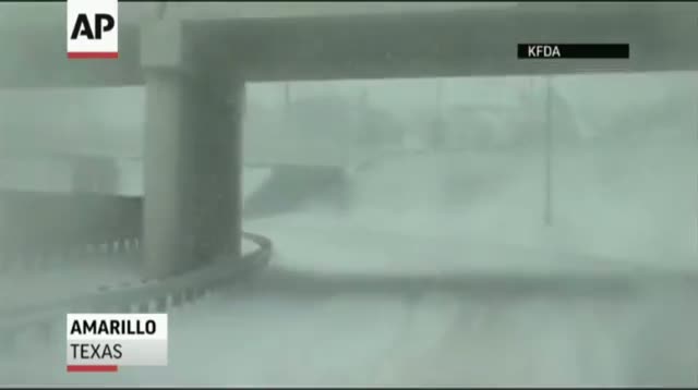 Watch Second Round of Heavy Snow Pounds Plains Video