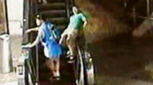 Watch 18 Year Old Kid Falls Off From Top Escalator Video