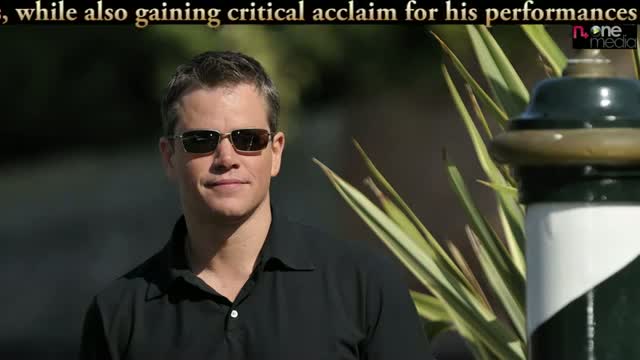 Watch Matt Damon - American Actor Biography & Profile Video