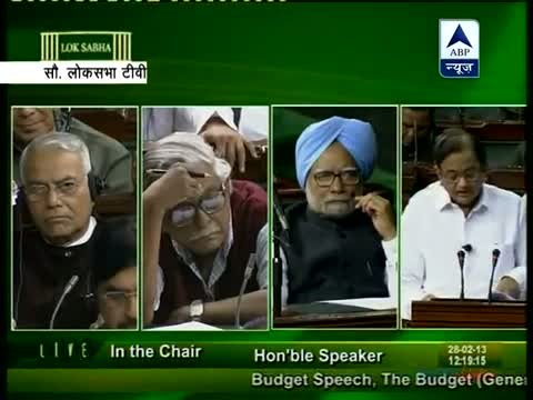 Watch Breaking News: Union Budget 2013: No change in income tax slabs or rates Video