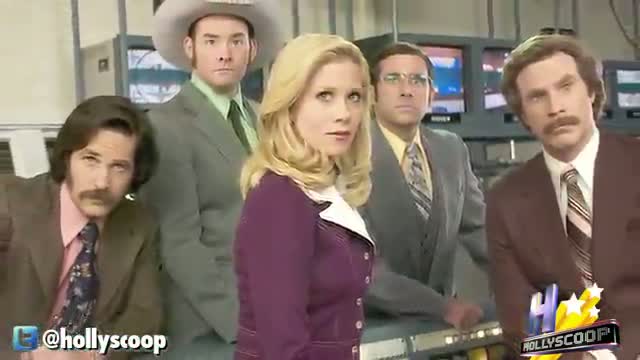 Watch Breaking News - Christina Applegate Hangs With 'Anchorman' Co-Stars Instead Of Taking Honeymoon Video