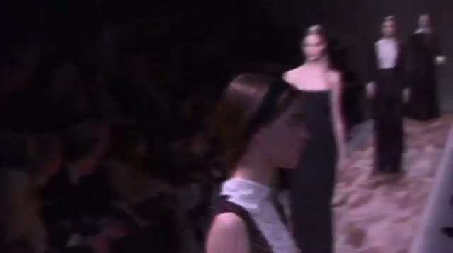 Watch Valentino Paris Fashion Show Draws Celeb Crowd Video