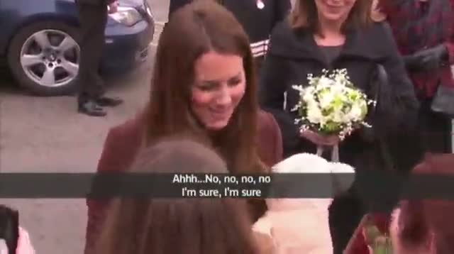 Watch Is Kate Having a Daughter? Time Will Tell Video